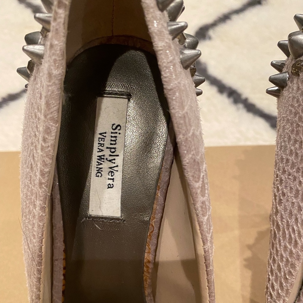 Women's Simply Vera Wang studded heels - Picture 2 of 7